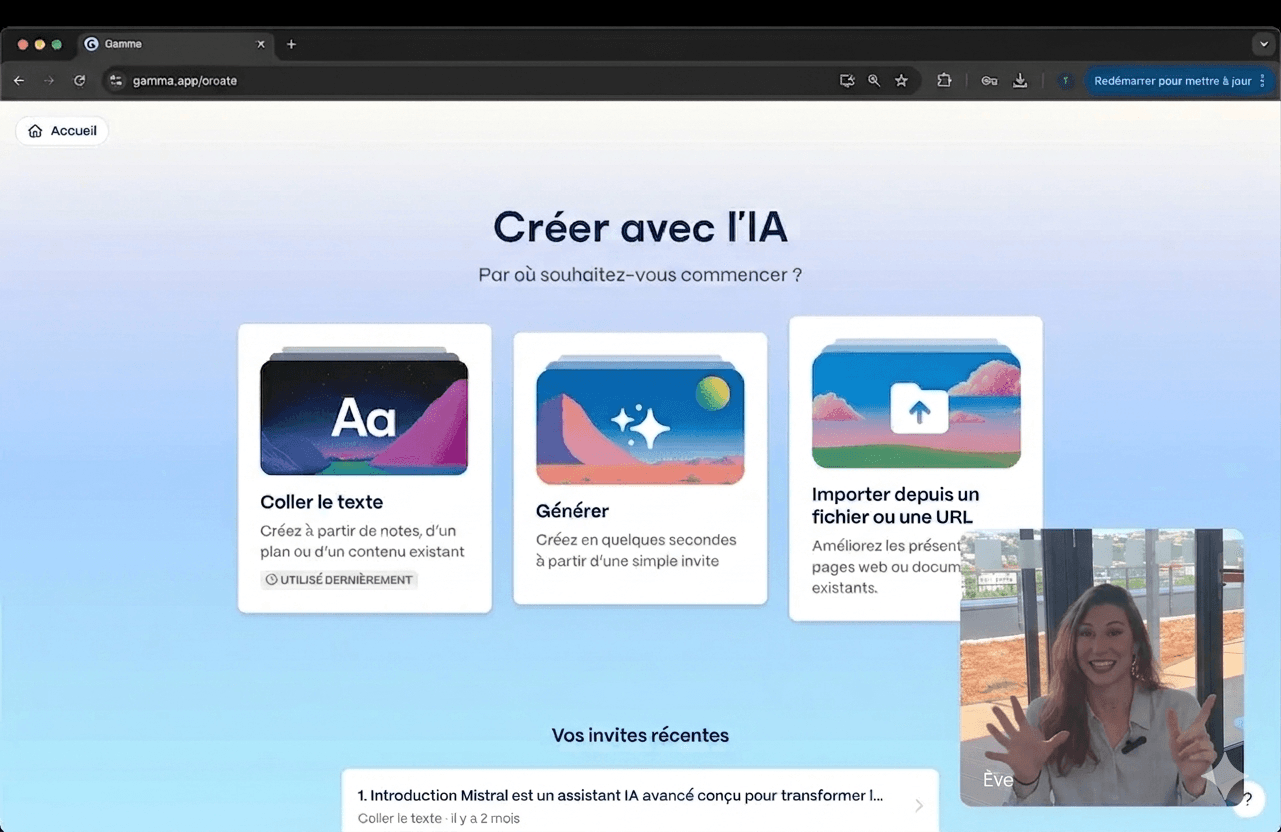 Découverte IA